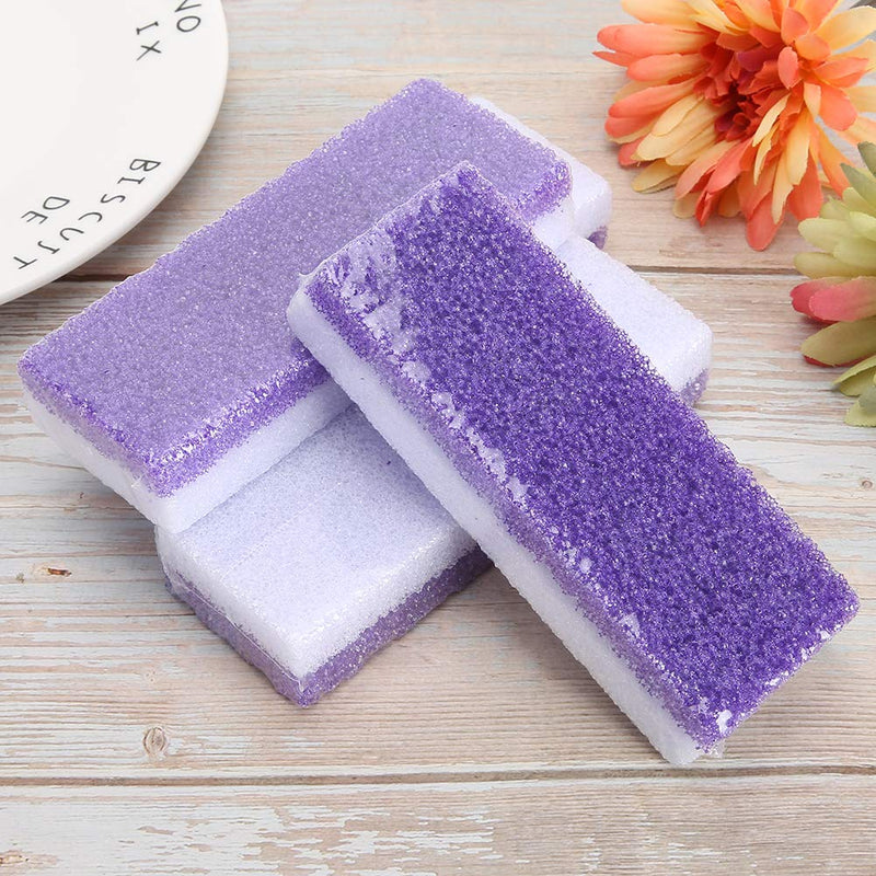【𝐄𝐚𝐬𝐭𝐞𝐫 𝐏𝐫𝐨𝐦𝐨𝐭𝐢𝐨𝐧】 Foot Care Tool Peeling Stone, Comfortable Foot Skin Massage Hard Skin Removal Scrubber Pedicure Tool Pumice Stone, 4 for Dead Skin Foot - BeesActive Australia