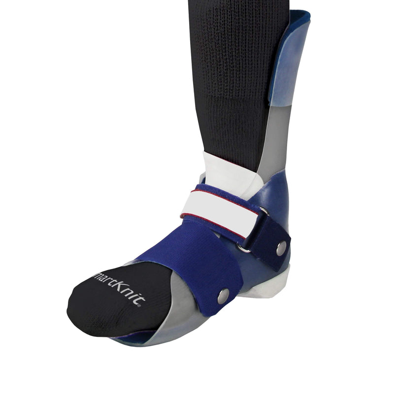 SmartKnit Adult AFO Interface Seamless Sensitivity Socks - 2 Pack (Black & Gray, Adult Regular) - BeesActive Australia