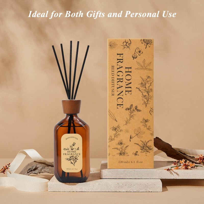 Reed Diffusers for Home, Scented Reed Diffusers, Lemongrass & Lime Essential Oils Reed Diffusers Sticks Set, Gift for Valentines, Housewarming, Birthday, Long Lasting Home Indoor Fragrance - BeesActive Australia