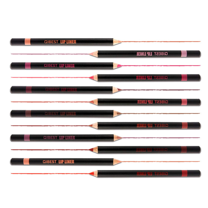 BONNIESTORE 12 Colors Matte Lip Liner Pencil Set, High Pigmented Long Lasting Waterproof Matte Lip Liners and Smooth Makeup Lip Pencils - BeesActive Australia
