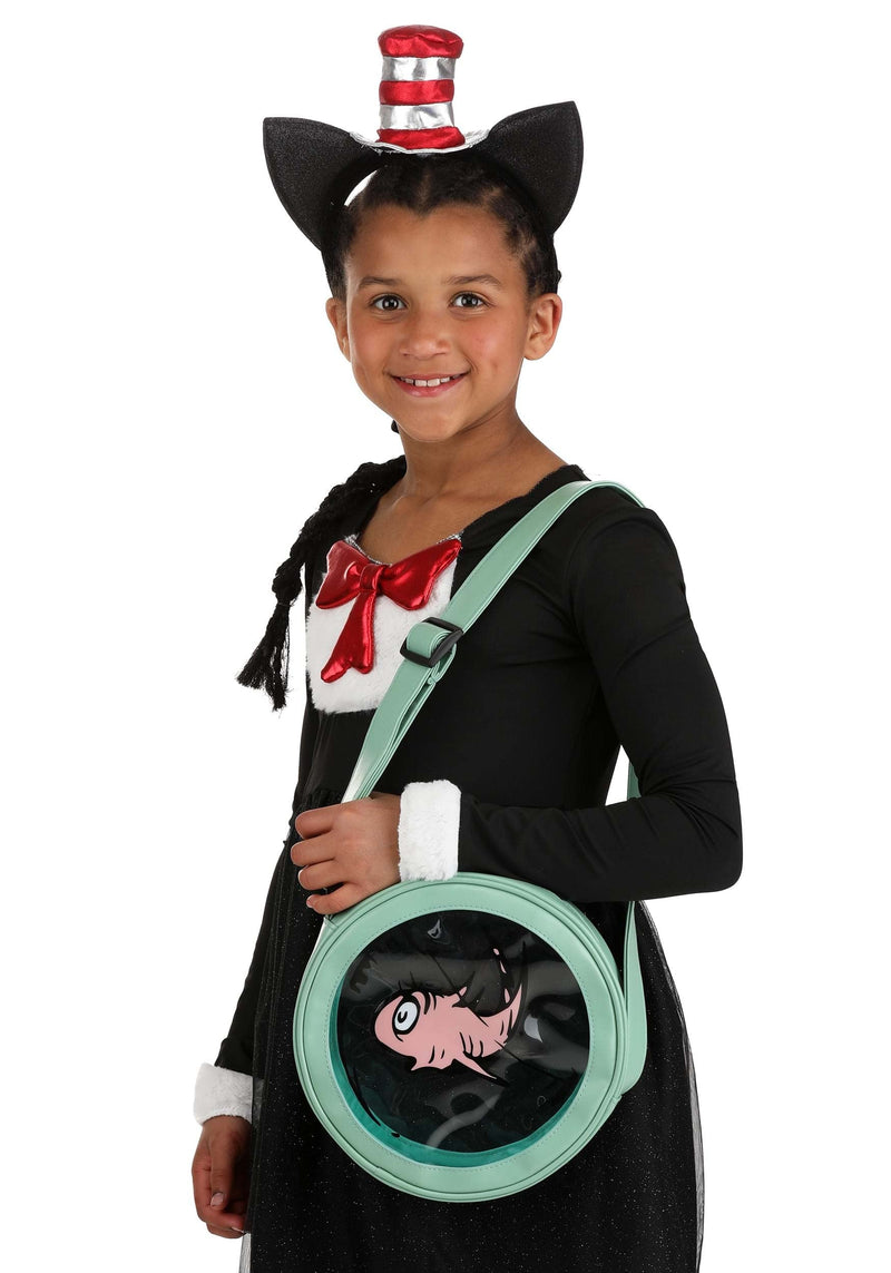 Cat in the Hat Fish Costume Companion Purse One Size - BeesActive Australia