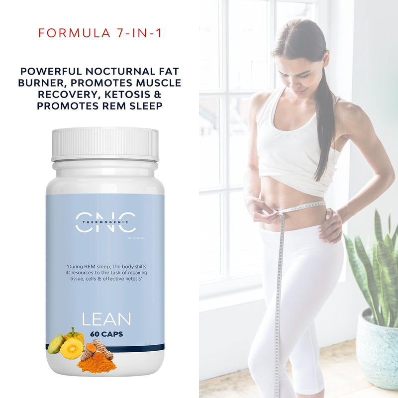 Fat Burner Lean | Night Shred Night time Fat Burner, Weight Loss Pills That Work Fast, Fat Burners for Women Weight Loss, Diet Pills That Work for Women and Men | Caffeine-Free - BeesActive Australia
