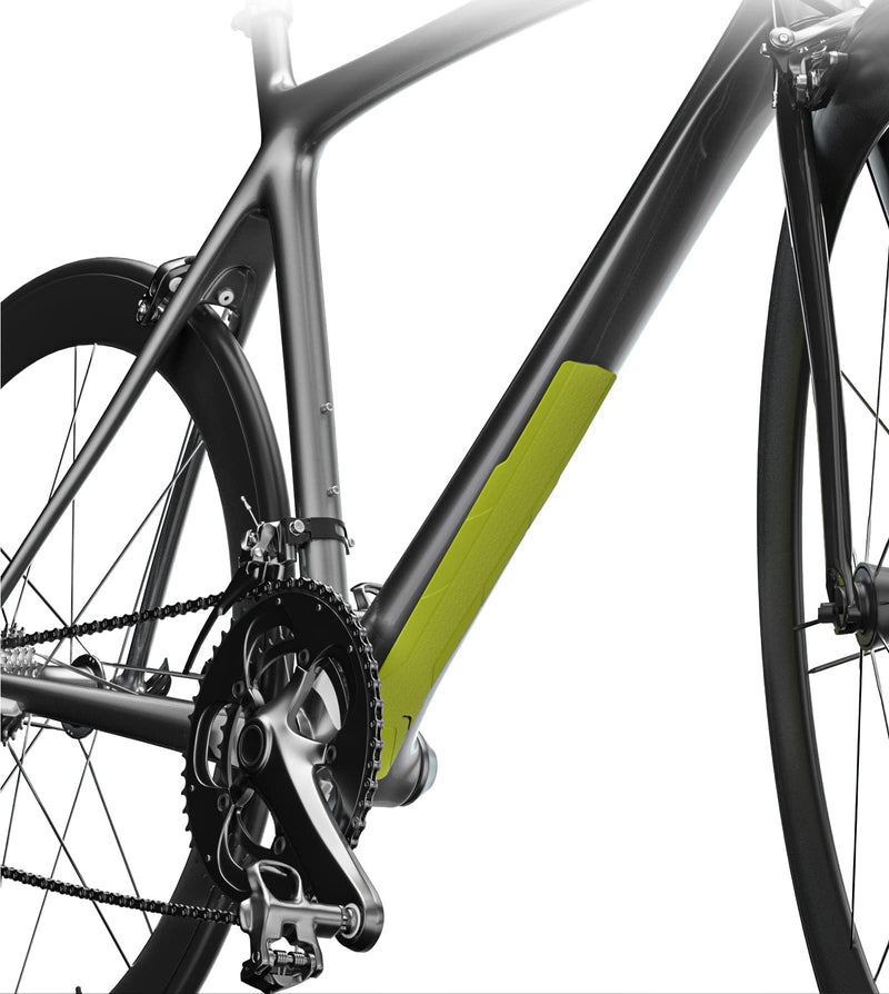 MEGHNA ENLEE Bike Frame Protection Downtube Frame Protector 3M Tape for Mountain Bike Road Bike Grey - BeesActive Australia