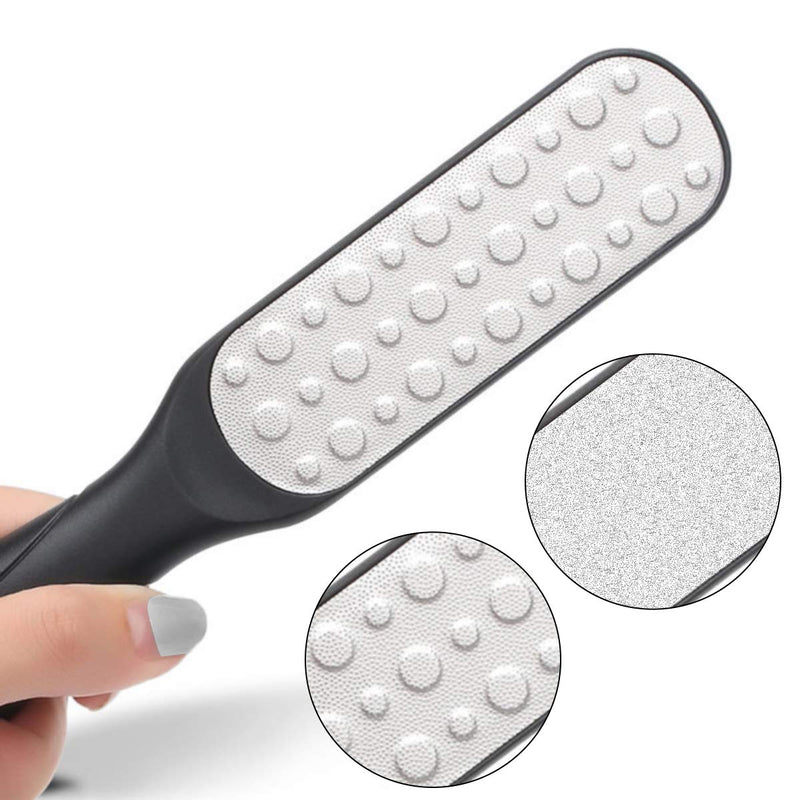 Leuxe 2Pcs Stainless Steel Foot Files Callus Remover For Feet To Remove Hard Skin - BeesActive Australia