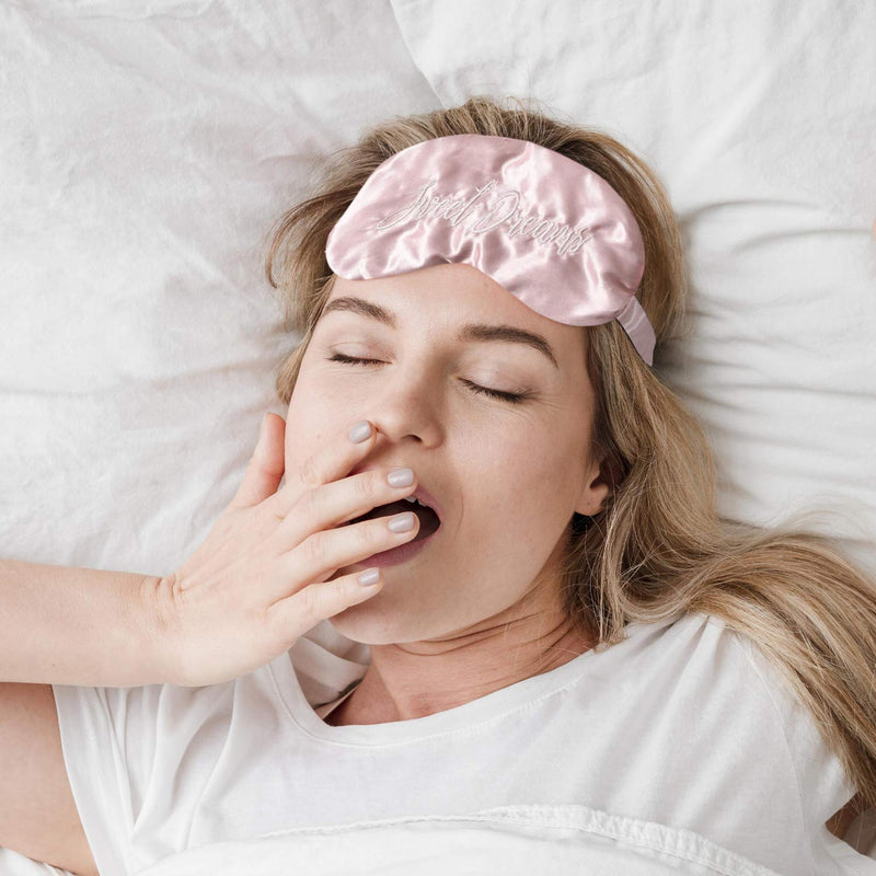 REVELÉ Satin Sleep Set - Includes 1 Satin Pillowcase, 1 Satin Eye Mask - BeesActive Australia