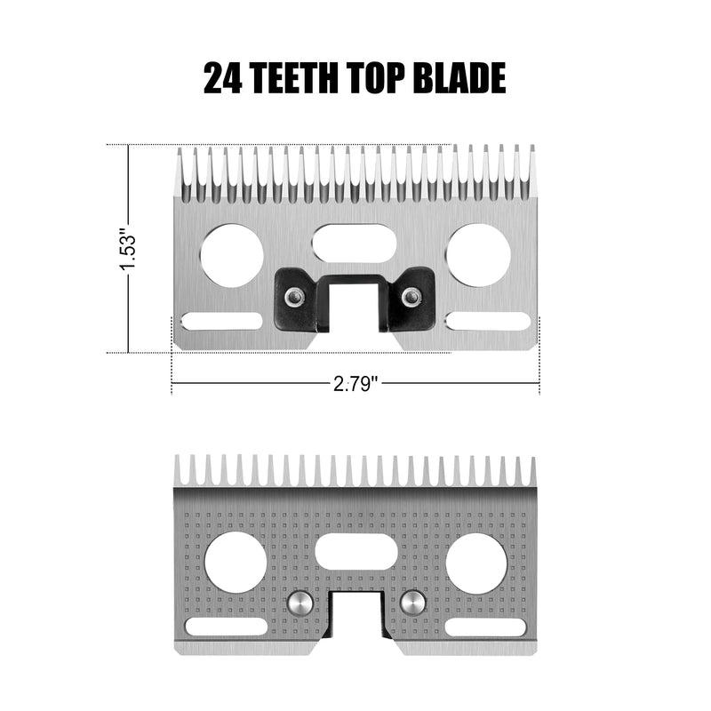 BEETRO Horse Shears Replacement Blades, Professional Stainless Steel Clipper Blades for Horse Equine Goat Pony Cattle - BeesActive Australia