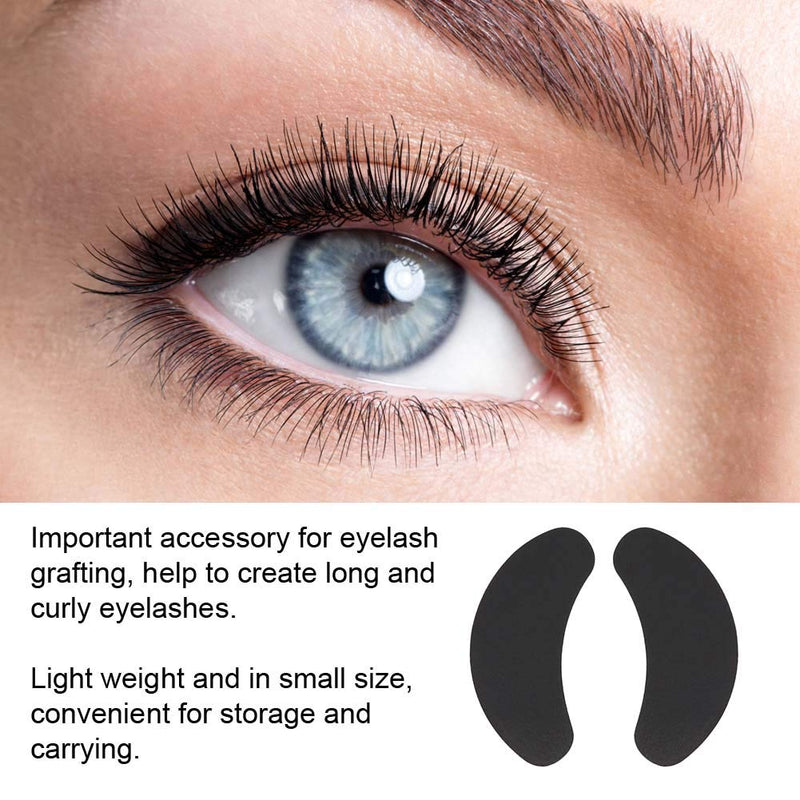 Under Eye Pads, 50 Pairs Eye Gel Pads, Eyelash Extension Pads for Eyelash Extensions Eye Mask Beauty Tool, Black - BeesActive Australia