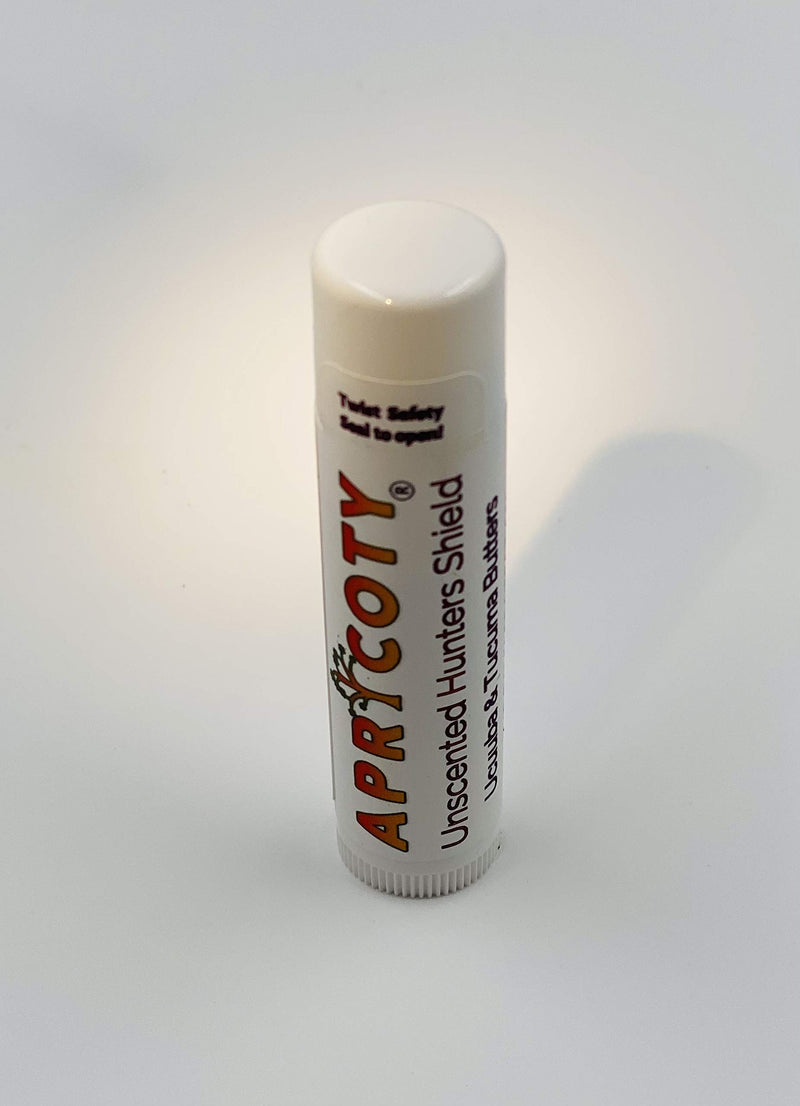 Apricoty"Unscented Hunters Shield" Ucuuba & Tucuma Butter, Lip Balm Protection - BeesActive Australia