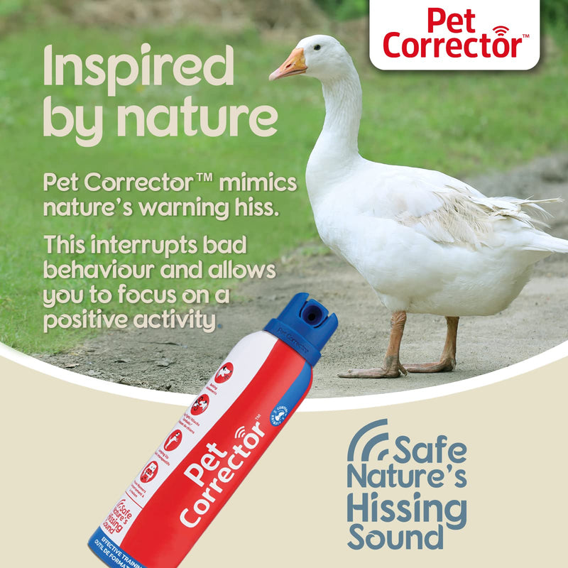 Pet Corrector Spray for Dogs 200ml- Dog Training and Correction Spray to Stop Barking, Prevent Unwanted Behaviors and Obedience Issues, Non Shock, Humane, Safe, Effective Deterrent One Pack - BeesActive Australia