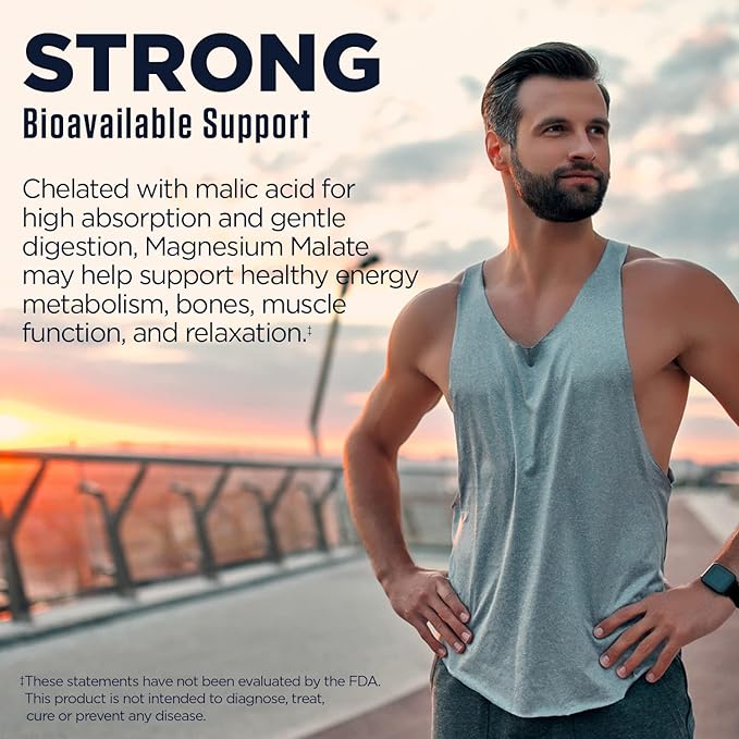 Kal - Magnesium Malate 400 - 90 Tablets - BeesActive Australia