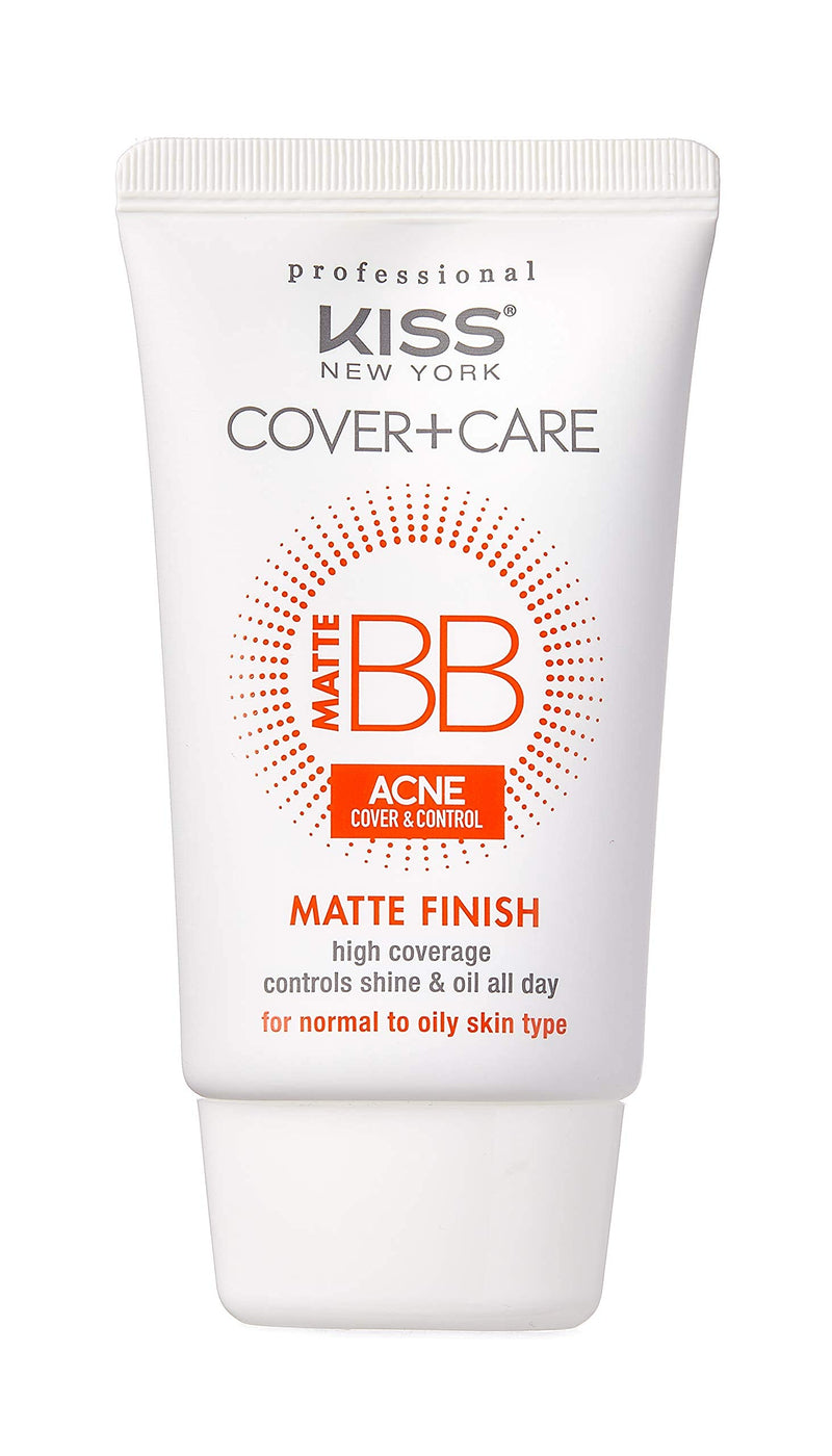 KISS Cover + Care Acne Control Matte Finish Beauty Balm- AMBB335 (Matte-Cappuccino) - BeesActive Australia