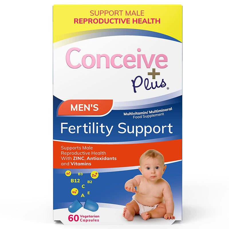 Conceive Plus Men�s Fertility Support - Fertility Conception Vitamins For Men, 60 Caps 30 Day Supply - BeesActive Australia