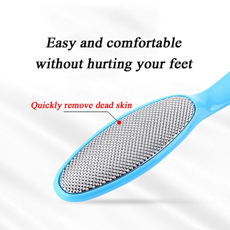 Foot File Callus Remover Foot Scrubber Coarse Foot Files Rasp Foot Grater Pedicure Tools Heel Rasp Scrubber Shaver Dead Skin Remover Exfoliator for Wet and Dry Feet, - BeesActive Australia