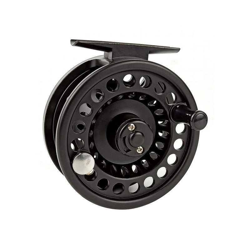 [AUSTRALIA] - Aventik Z Fly Reel Center Drag System Classic III Graphite Large Arbor Sizes 3/4, 5/6, 7/8 Fly Fishing Reels 