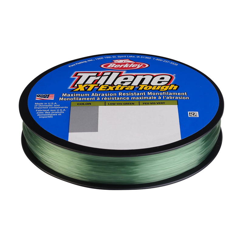 Berkley Trilene XT Filler 0.022-Inch Diameter Fishing Line, 30-Pound Test, 220-Yard Spool, Low Vis Green - BeesActive Australia