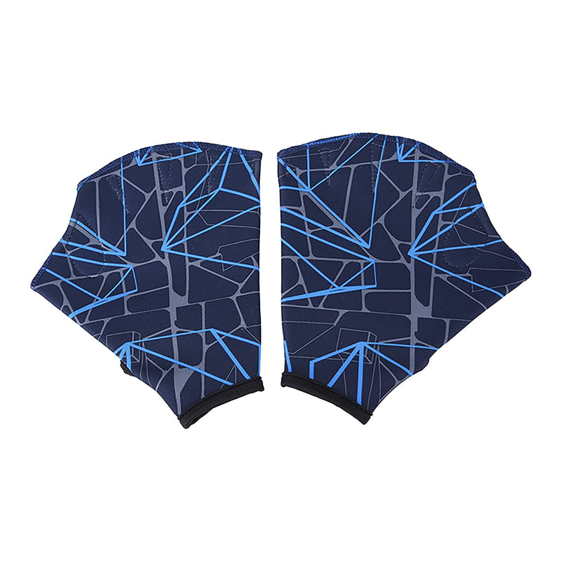 Aquatic Glove Open Finger Webbed Swimming Glove Elastic Nylon Water Training Paddle Adjustable Diving Hand Swim Gear Glove for Men Women Fitness Surfing Sport Hand Fin Diving Hand Web Equipment Medium - BeesActive Australia
