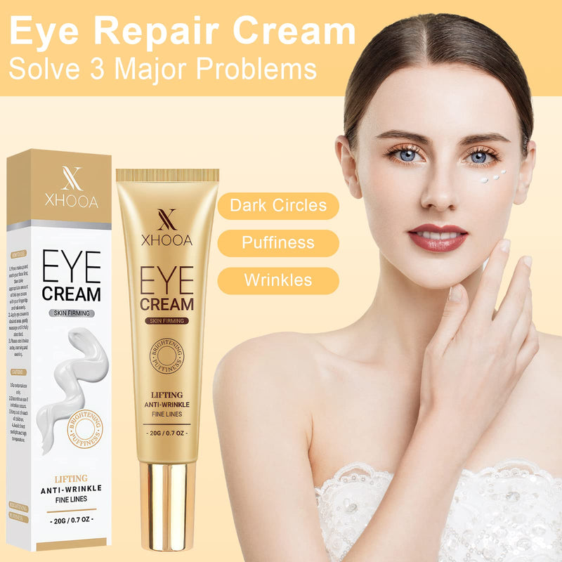 Retinol Eye Cream - Retinol Eye Cream With Collagen, Retinol Eye Cream for Dark Circles and Puffiness, Visible Results in 3-4 Weeks, Under Eye Cream Anti Aging, for Puffiness & Bags Reduces Fine Lines - BeesActive Australia