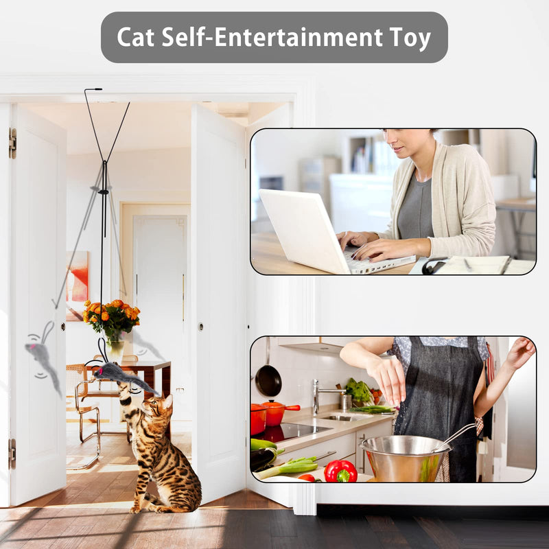 Interactive Cat Feather Toys Set A - BeesActive Australia