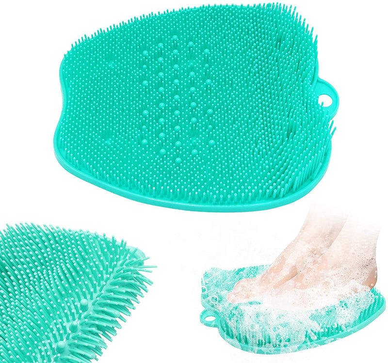 Silicone Foot Brush Scrubber Massager Shower Foot Brush Deep Clean Exfoliate Spa Increases Circulation - BeesActive Australia