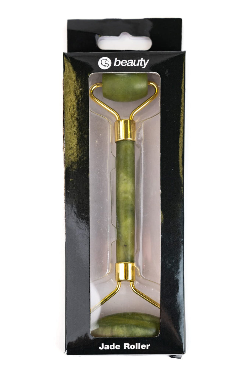 CS Beauty Jade Roller - Facial Skin Roller Massager Tool for Eye Puffiness Treatment, Anti Ageing, Rejuvenate Neck - BeesActive Australia