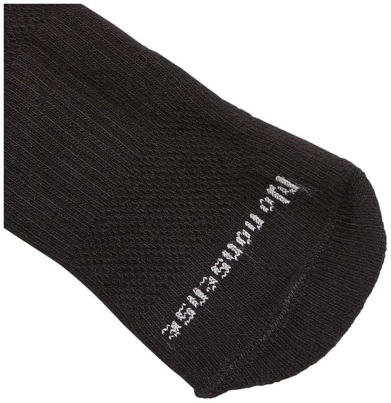 No Nonsense Women's Mesh Ankle Socks, Cushioned 4-10 Black - 9 Pair Pack - BeesActive Australia