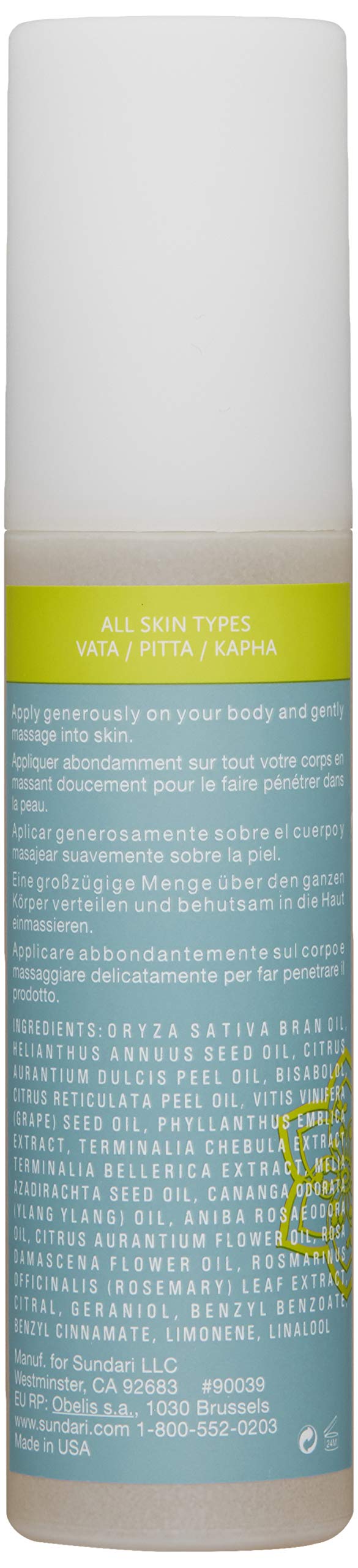 SUNDÃRI Neem and Triphala Body Oil - BeesActive Australia