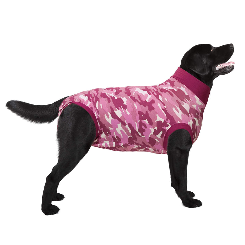 Suitical Recovery Suit for Dog, Pink Camouflag Pink Camouflage L - BeesActive Australia