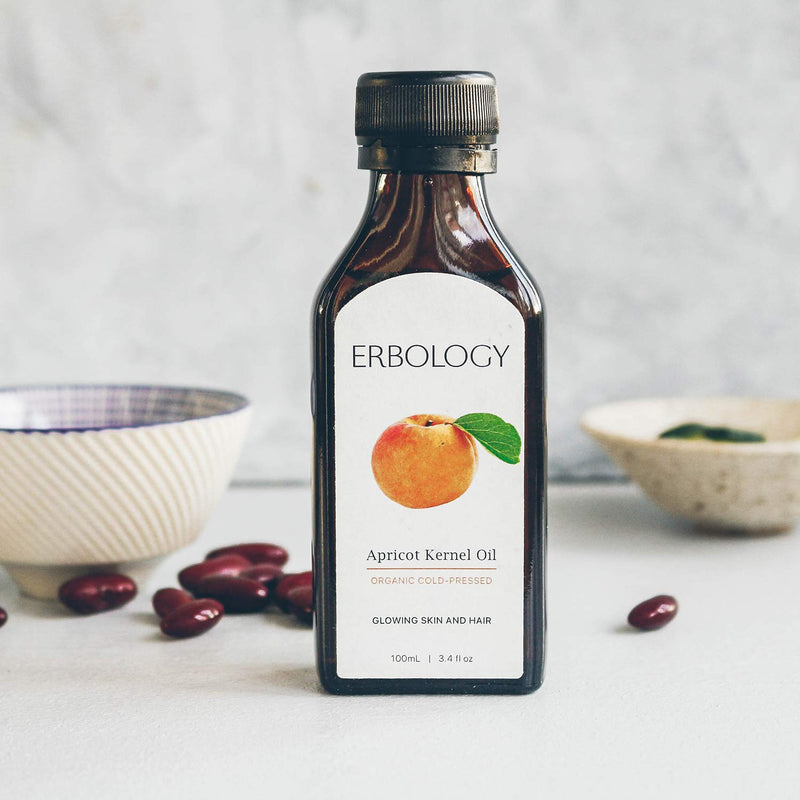 Organic Apricot Kernel Oil 3.4 fl oz - Cold-pressed - Vegan - Gluten-free - Premium Food Grade - BeesActive Australia