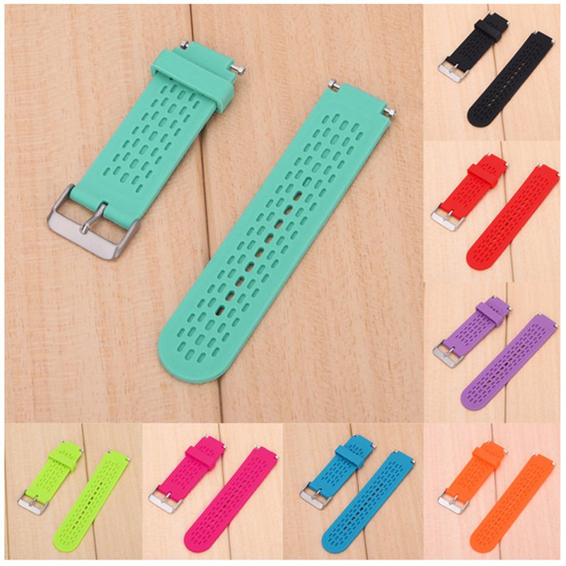Band for Garmin Approach S2 / S4, Soft Silicone Replacement Watch Band Strap for Garmin Approach S2 / S4 Black - BeesActive Australia