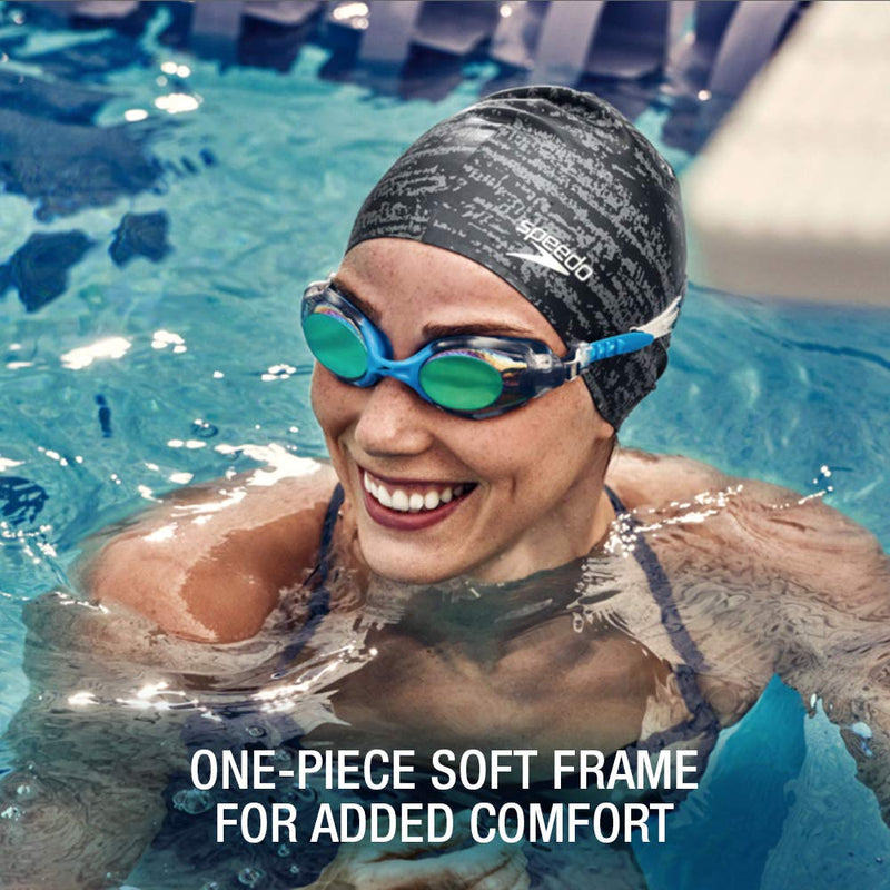 [AUSTRALIA] - Speedo Unisex-Adult Swim Goggles Hydrosity White Cloud 