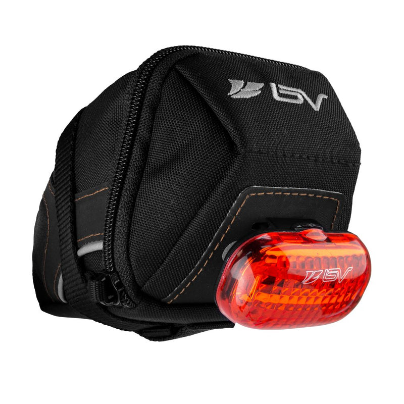 BV Bicycle Y-Series Strap-On Bike Saddle Bag/Bicycle Seat Pack Bag, Cycling Wedge with Multi-Size Options Large - BeesActive Australia