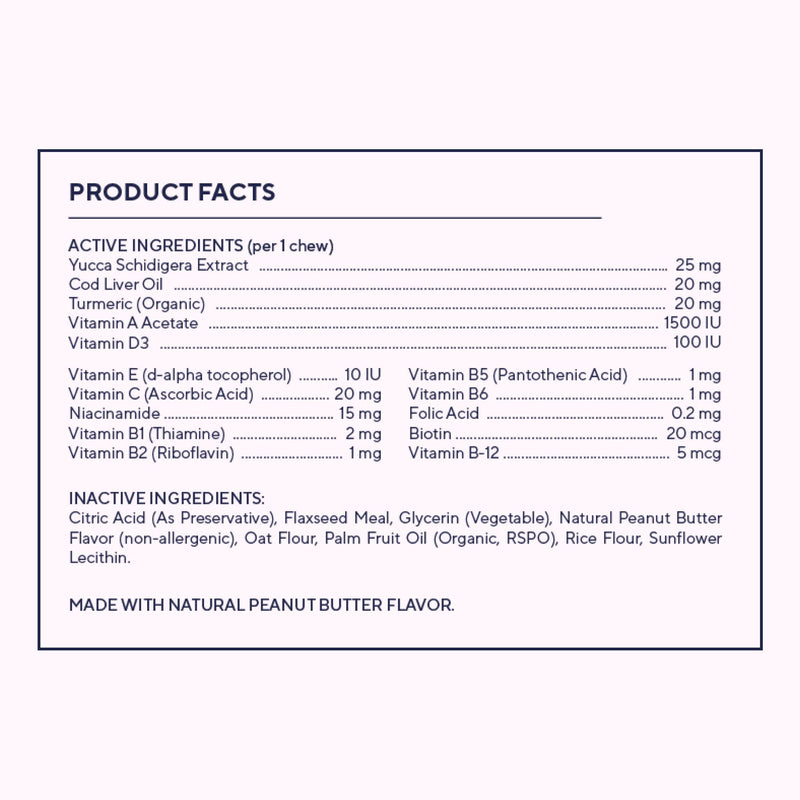 Pawfy Multivitamin Chews | 15 in 1 Premium Supplement | Immunity | Joints | Skin | Coat | Energy | with Vitamins, Oils & Minerals - BeesActive Australia