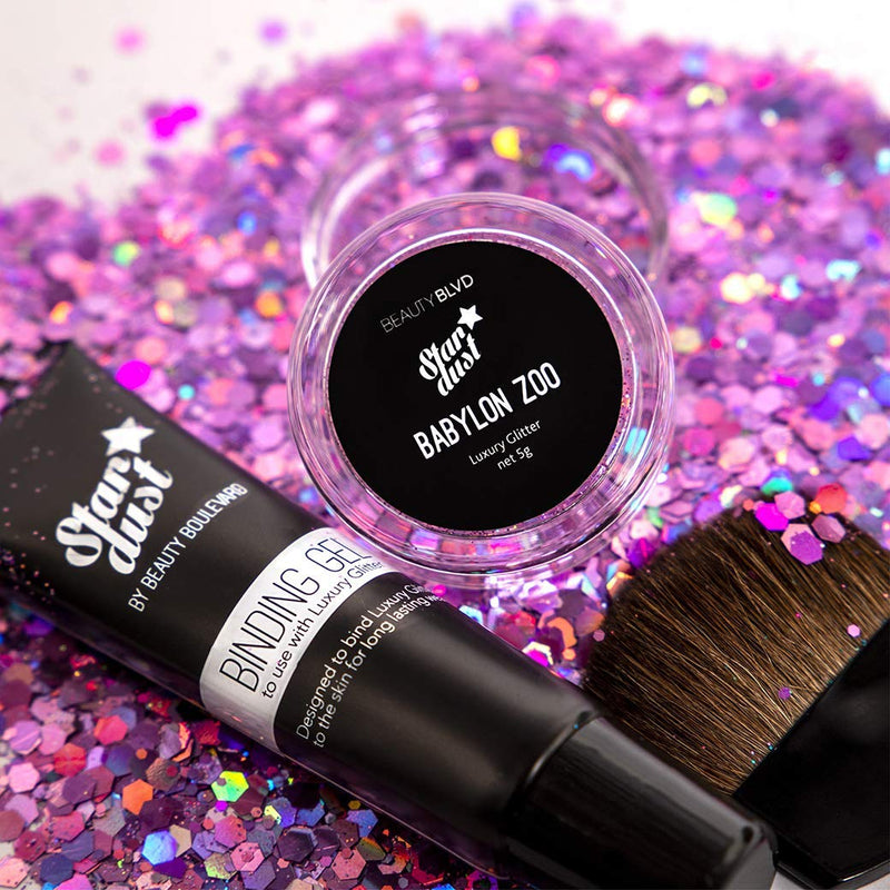 BEAUTYBLVD Stardust, Cruelty Free Face, Body and Hair Glitter Kit – Babylon Zoo - BeesActive Australia