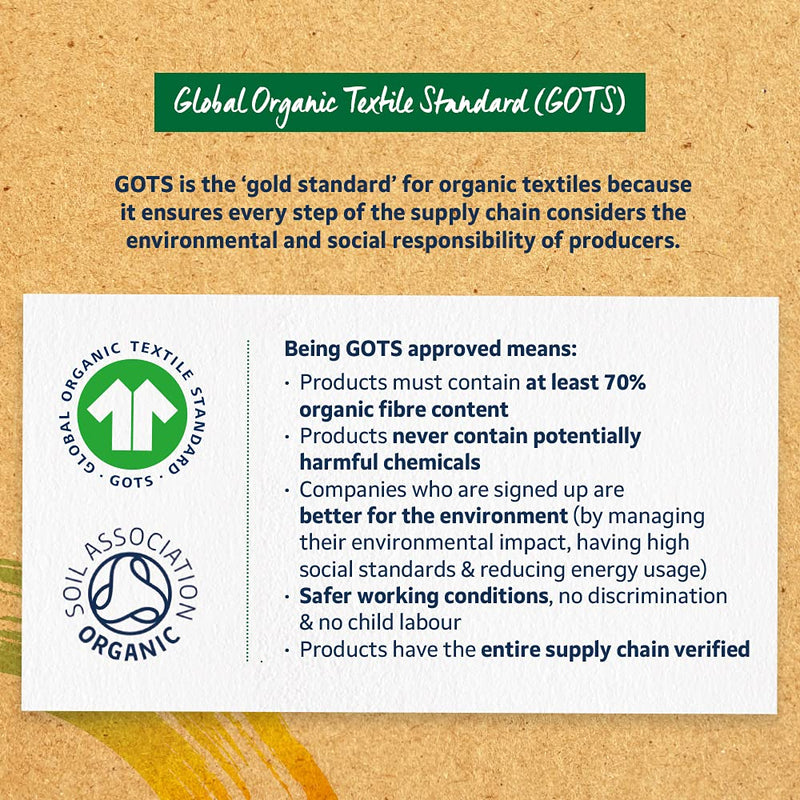 Lil-Lets Organic Cotton Night Pads, 9 Count, Ultra Thin, with Wings, for Medium to Heavy Flow, GOTS Certified, Plastic Free, Biodegradable, 100% Organic Cotton Top Cover and Absorbent Core 9 count (Pack of 1) - BeesActive Australia