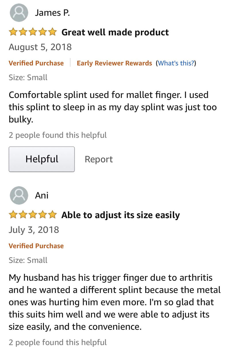 Arrow Splints Finger Splint for Mallet Finger, Trigger Finger, Arthritis Pain, Sport Injuries, Basketball, Volleyball, Bowling fits Index, Middle Finger, Ring, Pinky Finger + Compression Finger Sleeve Small (Pack of 1) - BeesActive Australia