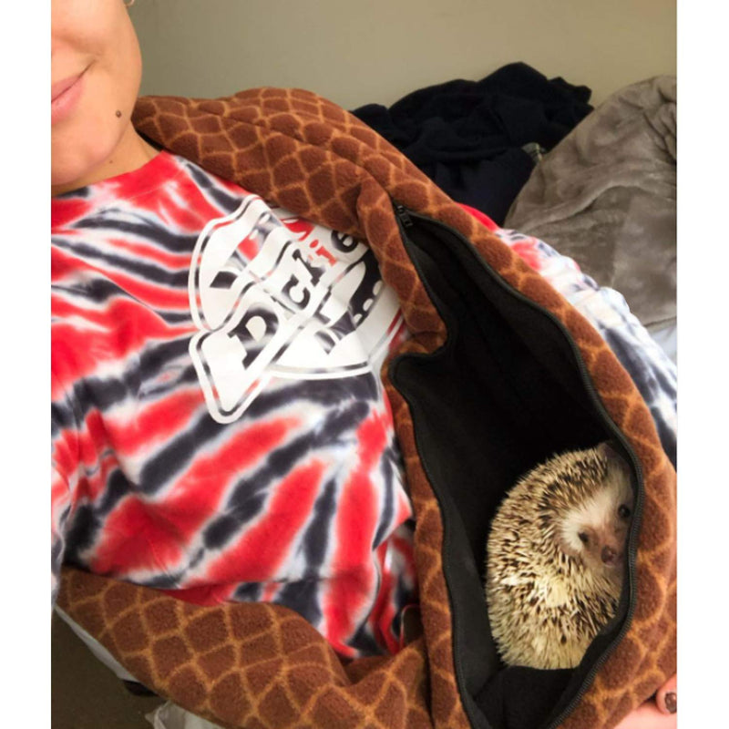 Pet Bonding Scarf - Carry Bonding Pouch - For Chinchillas, Hedgehogs, Rats, Sugar Gliders, Guinea Pigs, Rabbits, Hamsters, Gerbils, Squirrels, Ferrets, Kittens, Parrots, Birds, Reptiles Snake - BeesActive Australia