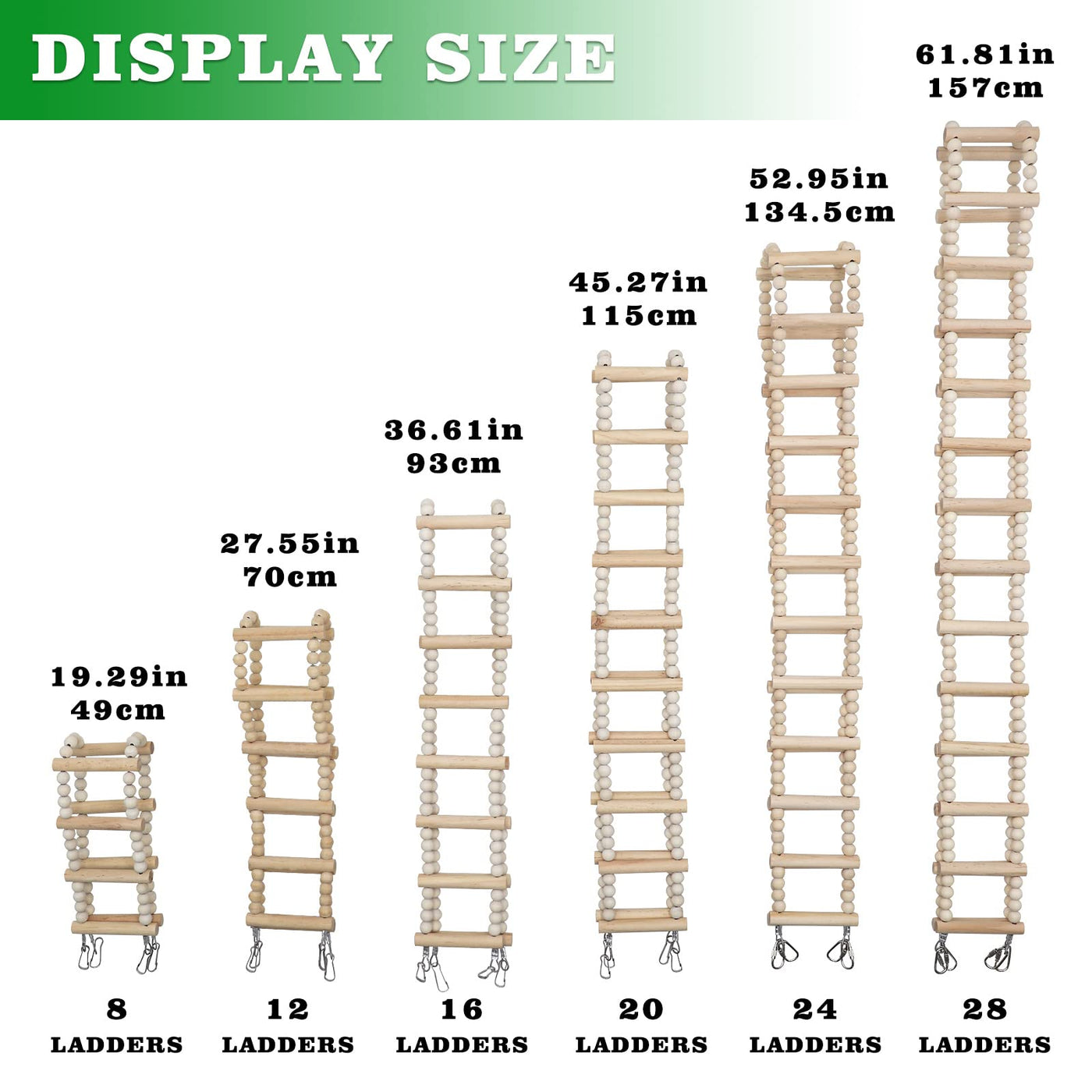 Bird Wooden Ladder Bridge 20 Ladders | BeesActive Australia