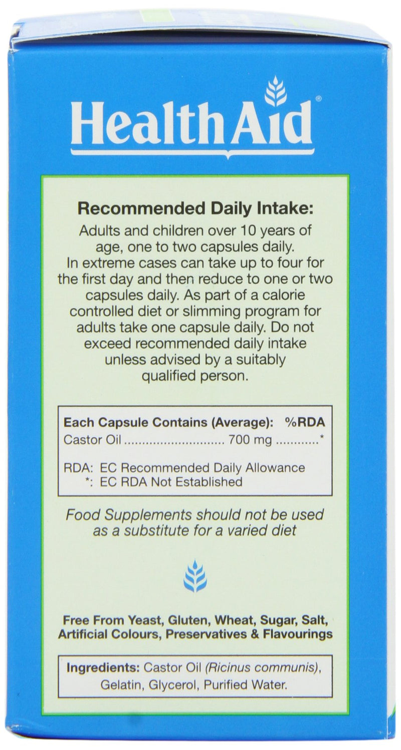 HealthAid Castroclean - 60 Capsules - BeesActive Australia
