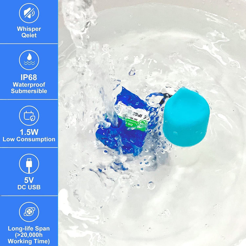 Carcent Cat Water Fountain Pump,Pet Water Fountain Replacement Pump Compatible with 360°Stainless Steel and Ceramic Cat Drinking Fountain (No Adapter) - BeesActive Australia