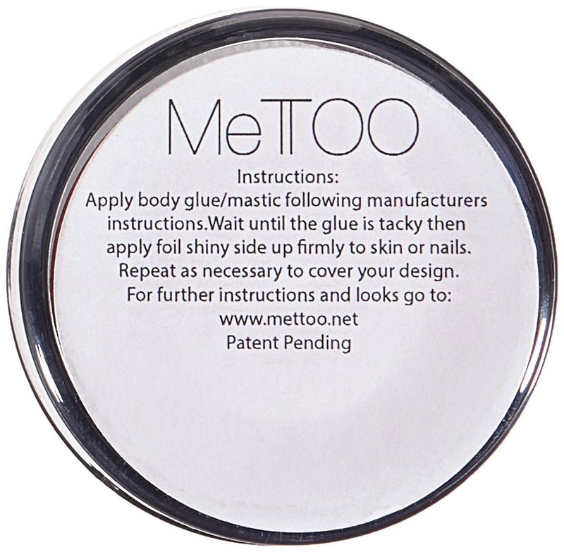 Mettoo Red Holographic Sparkle Body Foil Pro, 500 Count - BeesActive Australia