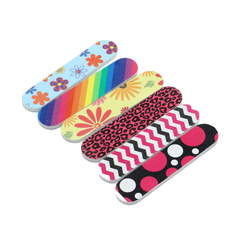 SenseYo 24PCS Colorful Mini Emery Board Nail Files - BeesActive Australia