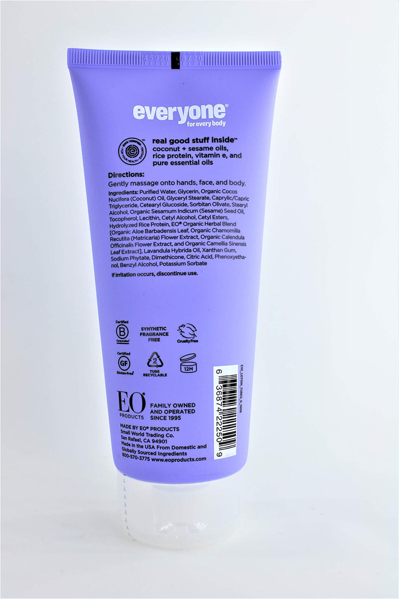 Everyone 3-in-1 Lotion, Lavender & Aloe, 6 oz Each (Pack of 2) - BeesActive Australia