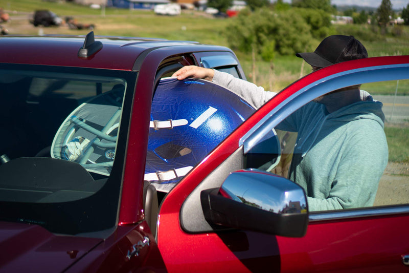 Smash'em Sports Boise State Auto Sunshade - BeesActive Australia