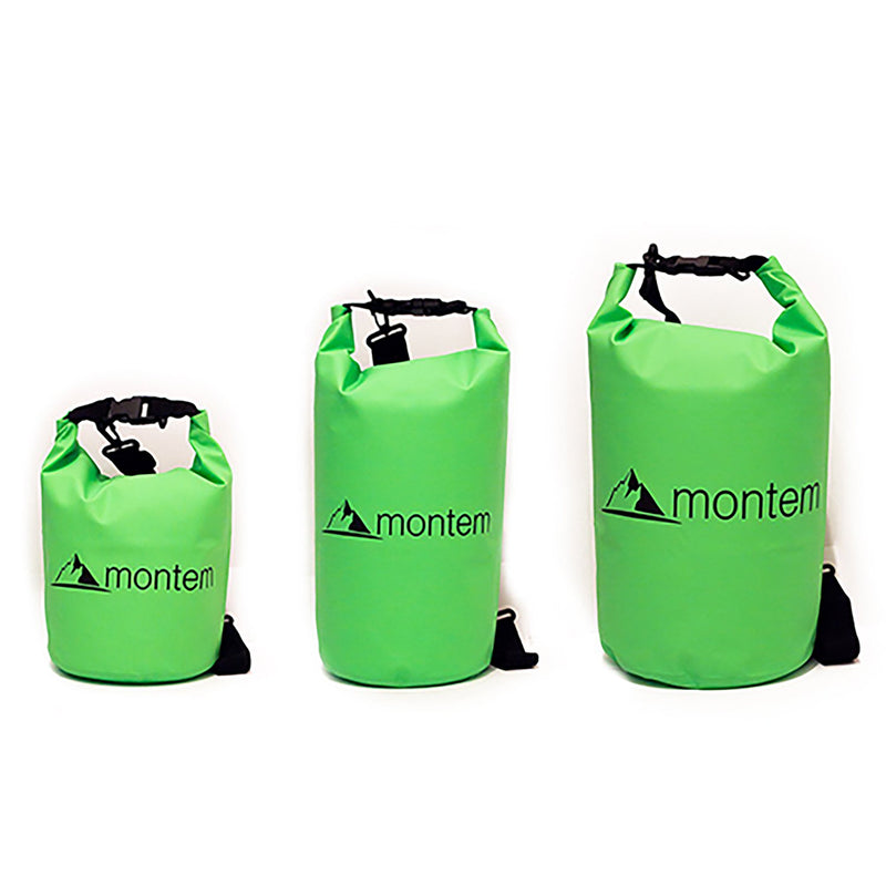 [AUSTRALIA] - Montem Premium Waterproof Bag/Roll Top Dry Bag - Perfect for Kayaking/Boating/Canoeing/Fishing/Rafting/Swimming/Camping/Snowboarding Green 5L 