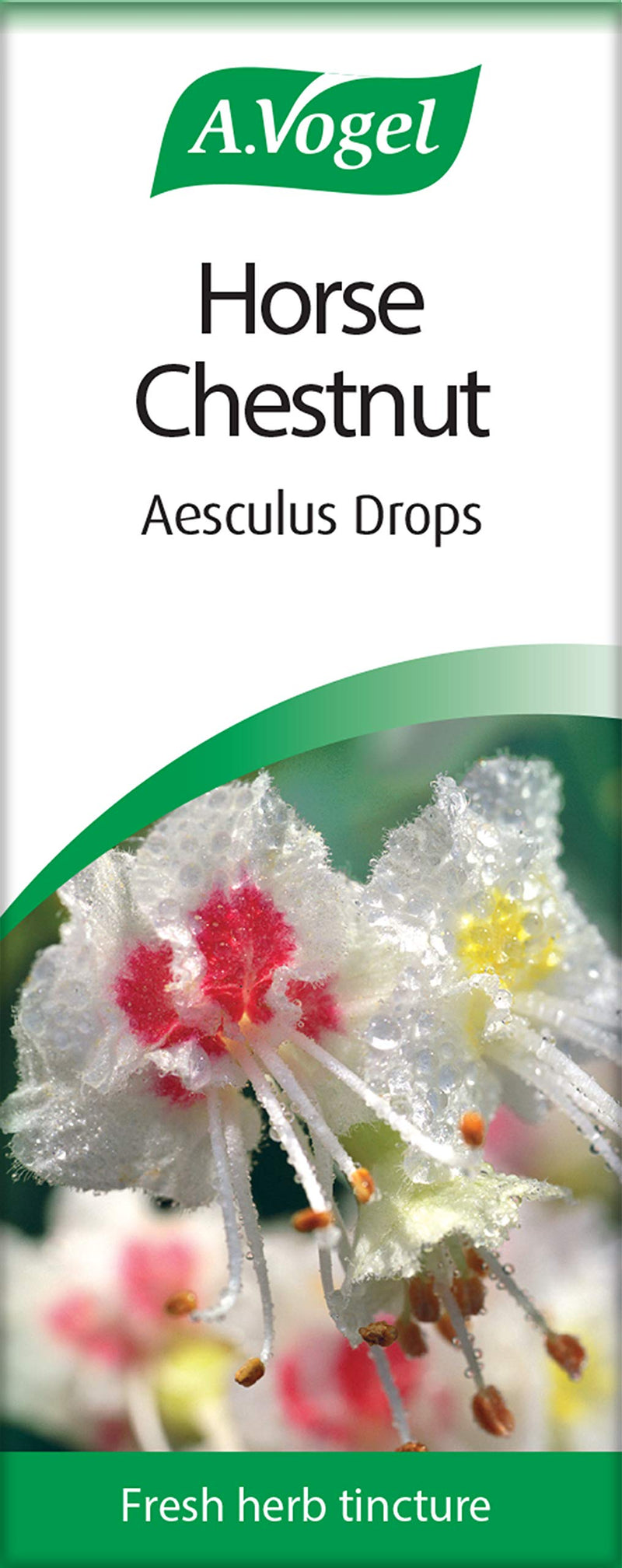 A.Vogel Horse Chestnut Aesculus Drops | Botanical Food Supplement | Extract of Fresh Aesculus Seeds | Suitable for Vegans | 50ml - BeesActive Australia