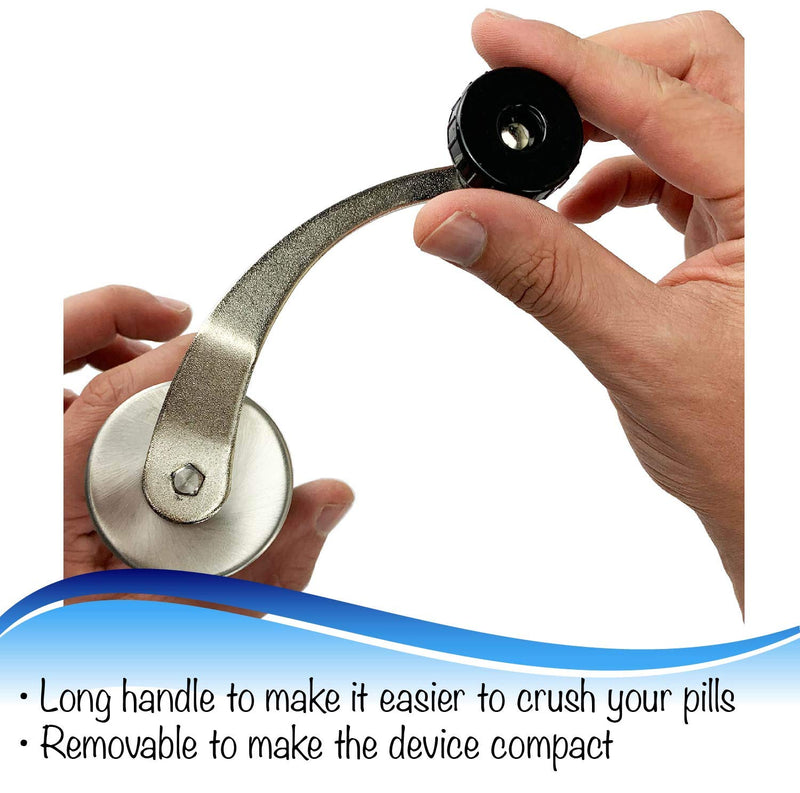 JFA Medical Pill Grinder/Crusher - Crushes Multiple Tablets/Pills into a fine Powder - BeesActive Australia