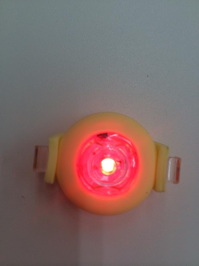 LED Silicone Light [Yellow] Band with Walking Security Traffic Safety Pcs Lighting, Flashing - BeesActive Australia
