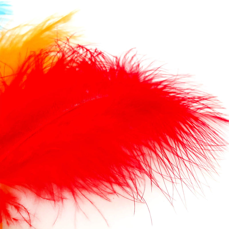 PET SHOW Pack of 5pcs 1.4” Cat Toys Balls Soft EVA Foam with Feathers Colorful Rainbow Toy Balls Interactive Kitten Cats Small Dogs Puppies Doggies Quiet Indoor Outdoor Play Activity Chase Training - BeesActive Australia