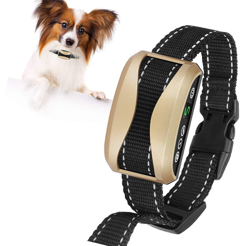 Dog Training Collar Upgrade 7 Sensitivity, USB Rechargeable Waterproof No Bark Collar with Vibration and No Harm Shock for Small Medium Large Dog - BeesActive Australia