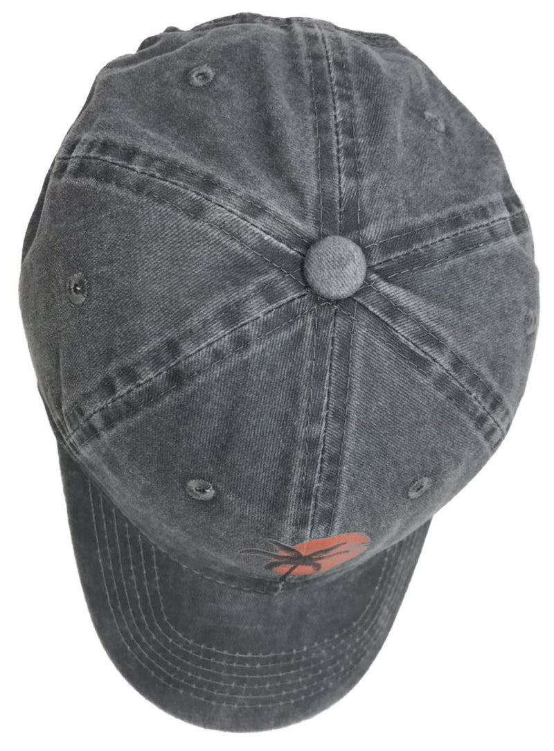 Kamaple Palm Tree Baseball Caps Summer Aloha Beaches Outdoor Adjustable Denim Dad Hat Palm Tree Sunset Grey One Size - BeesActive Australia